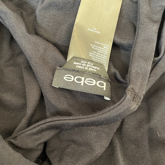 Bebe black Racerback Tank - Picture 4 of 4